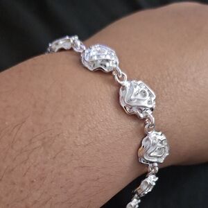 Elegant Silver Bracelet 925 Sterling Silver